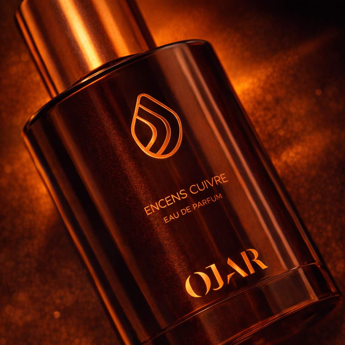 Ojar Encens Cuivre EDP macro label detail gallery showcase