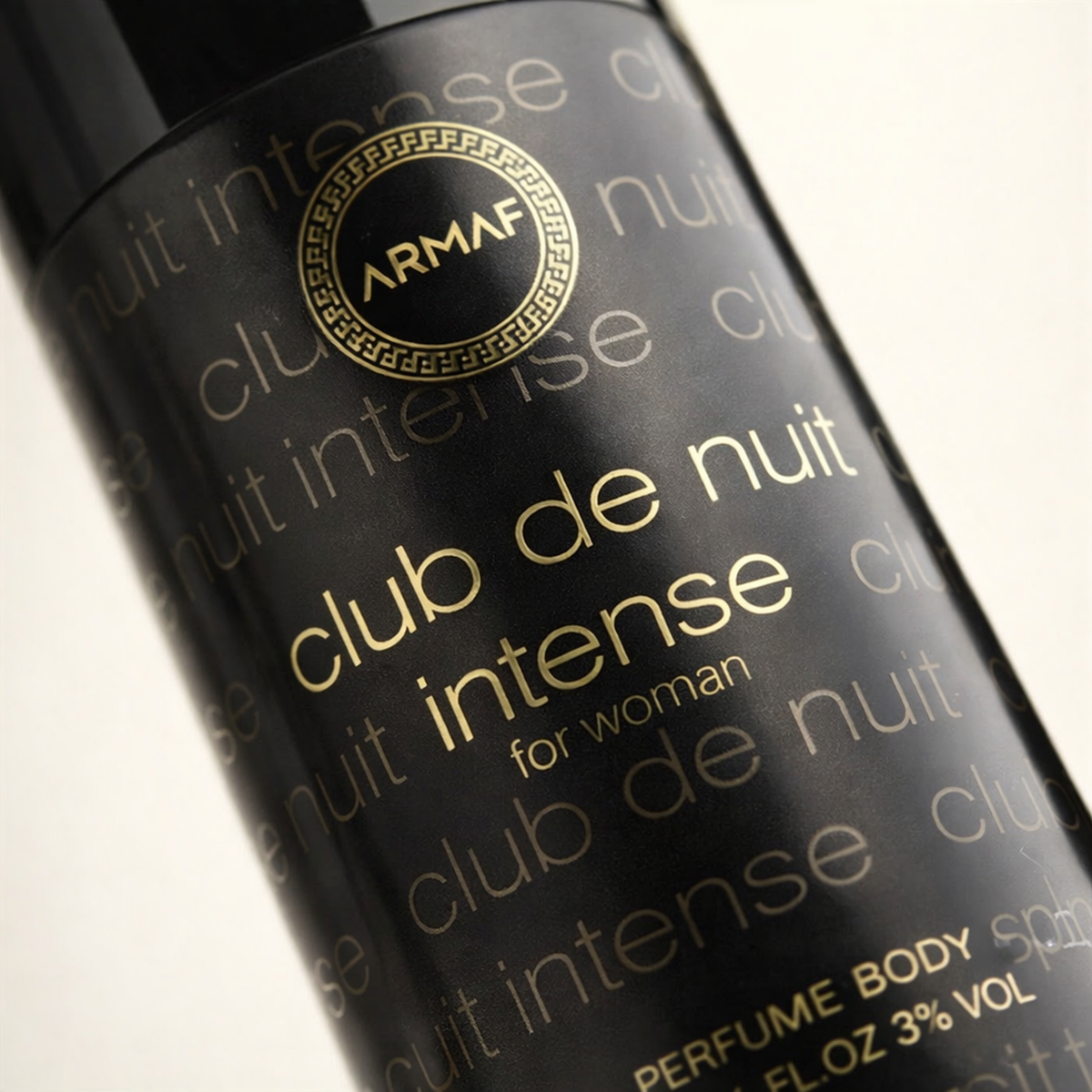 Armaf Club De Nuit Intense Woman Body Spray macro label detail gallery showcase
