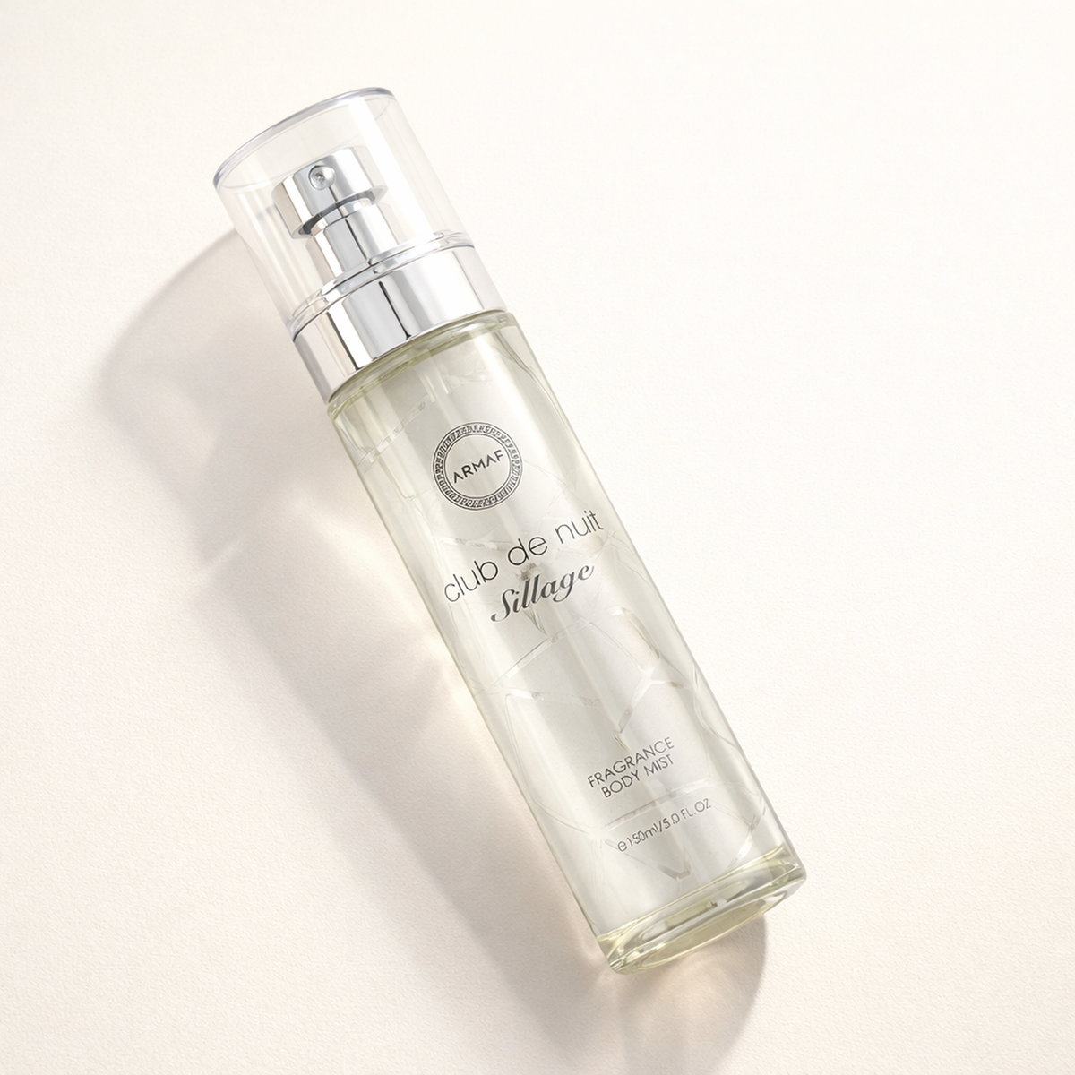 Armaf Club De Nuit Sillage Body Mist angled still-life gallery showcase