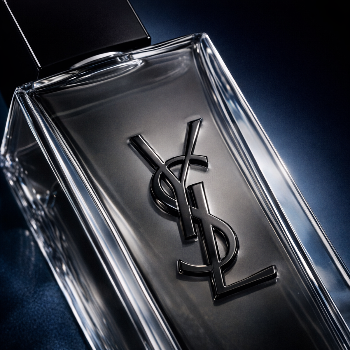 Yves Saint Laurent Myslf Intense EDT For Men macro label detail gallery showcase