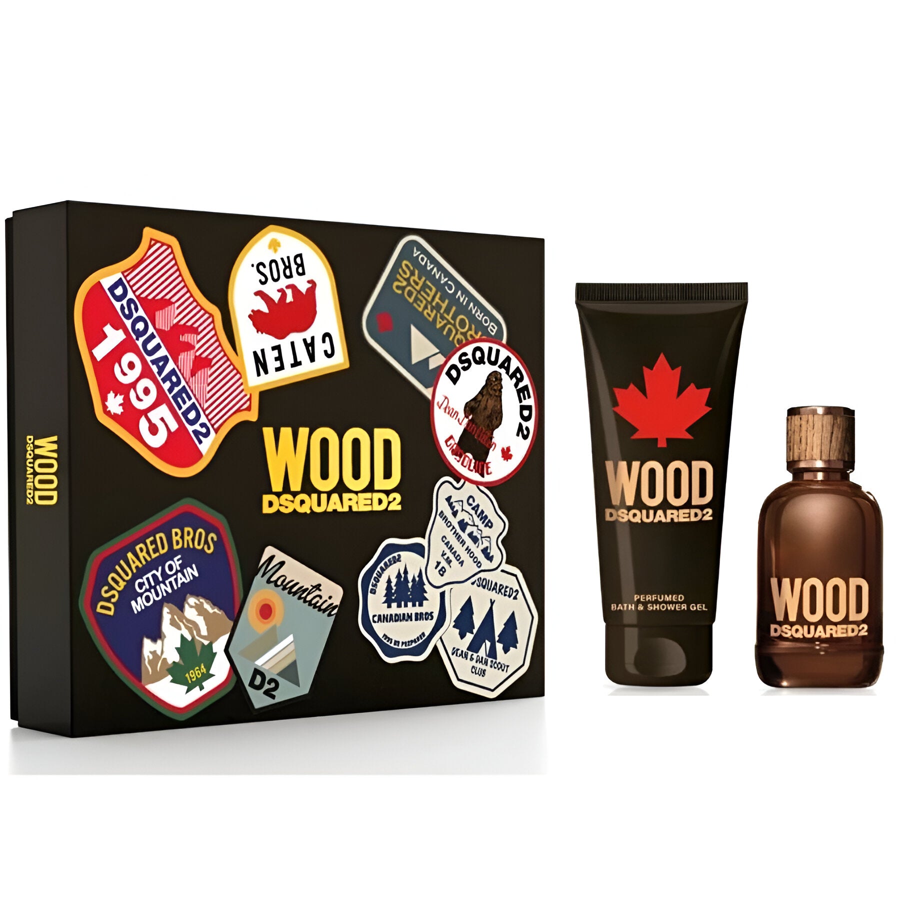 DSQUARED² Wood EDT For Men Shower Gel Gift Set