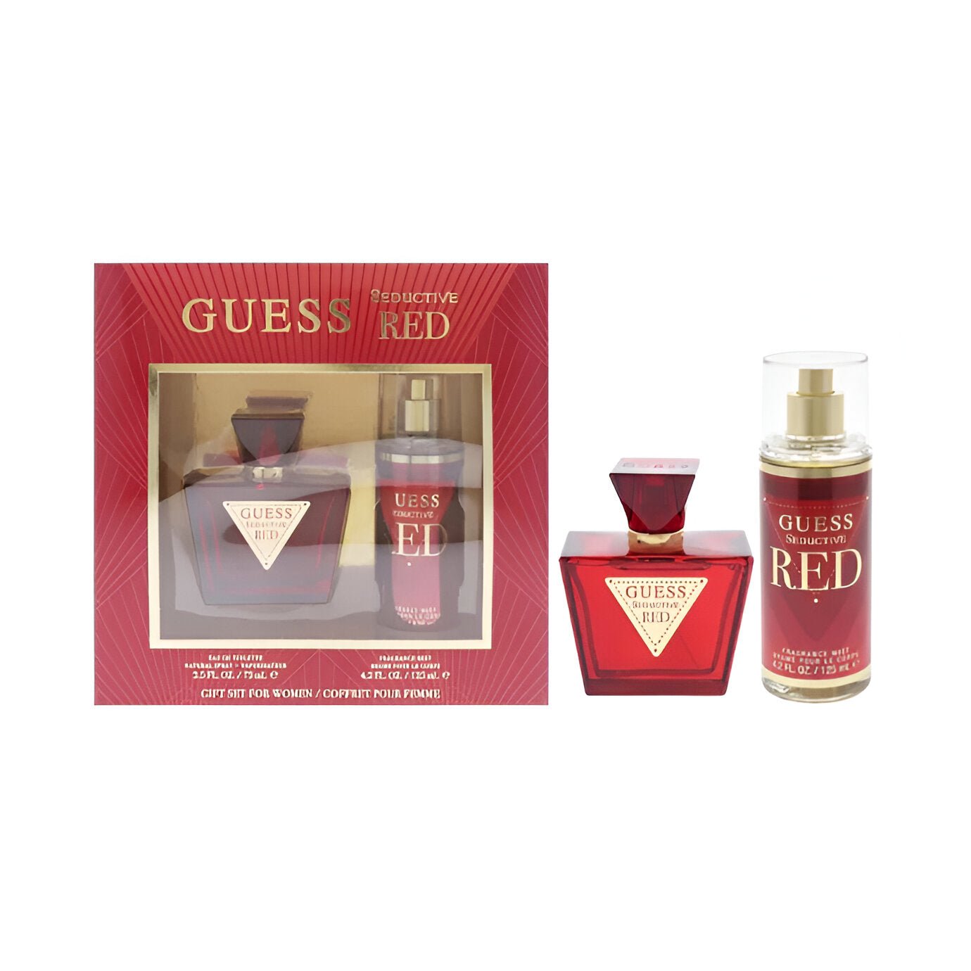 Guess Seductive Red Body Mist EDT Set for Women | My Perfume Shop