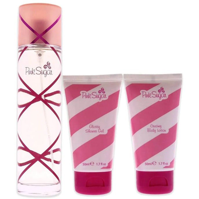 Aquolina Pink Sugar Glowing Pink Sweet Addiction Set | My Perfume Shop