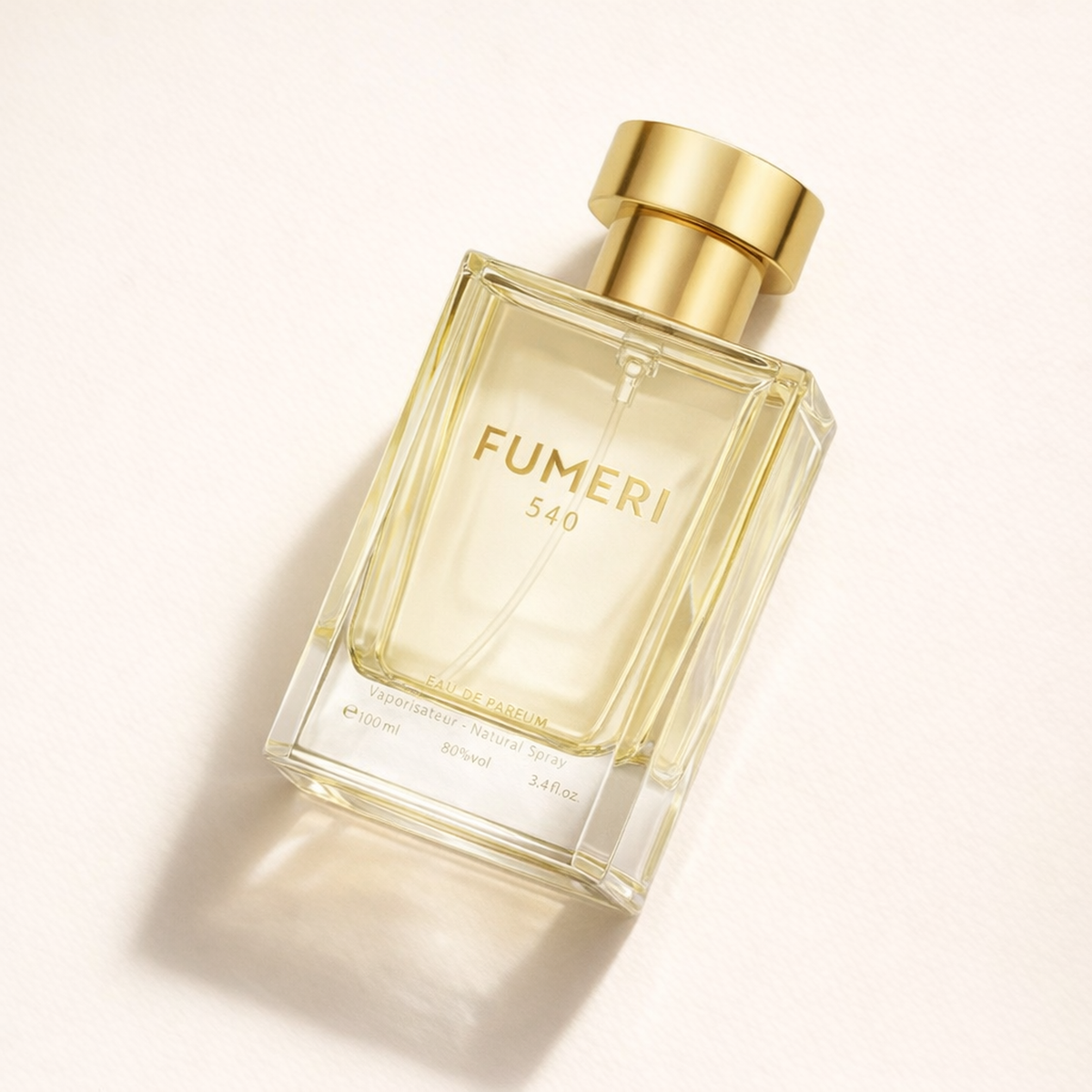 Fumeri 540 EDP angled still-life gallery showcase