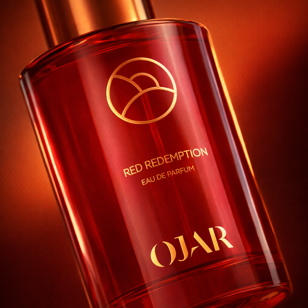 Ojar Red Redemption EDP macro label detail gallery showcase