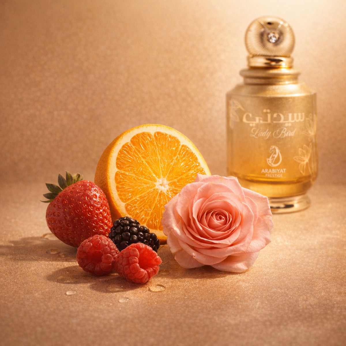 Arabiyat Prestige Lady Bird EDP for Women fragrance notes image