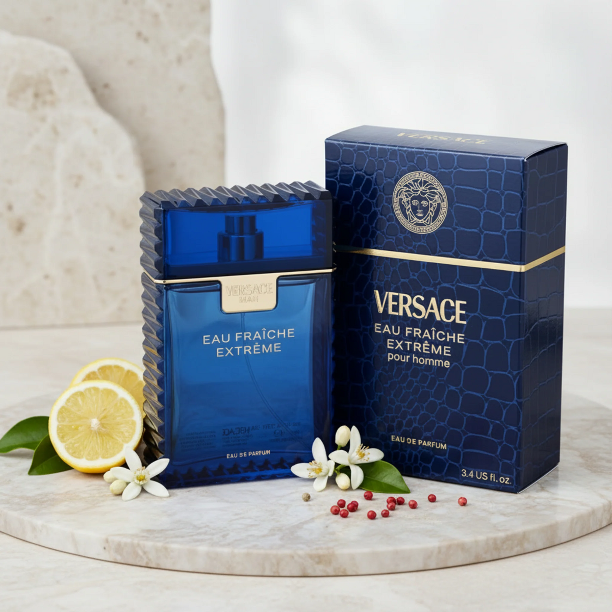 Versace Eau Fraiche Extreme EDP For Men fragrance notes image