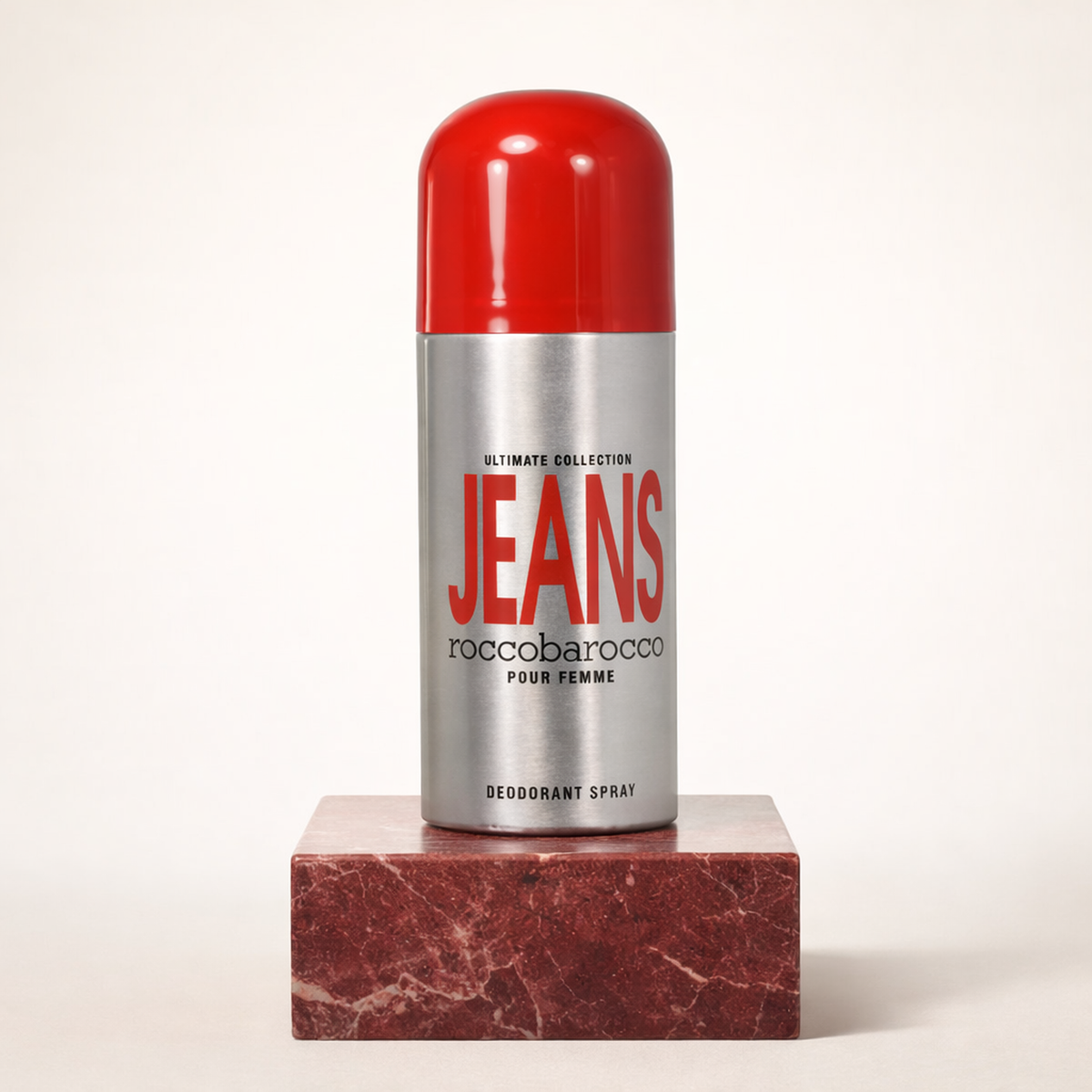 Roccobarocco Jeans Pour Femme Deodorant Spray upright pedestal gallery showcase