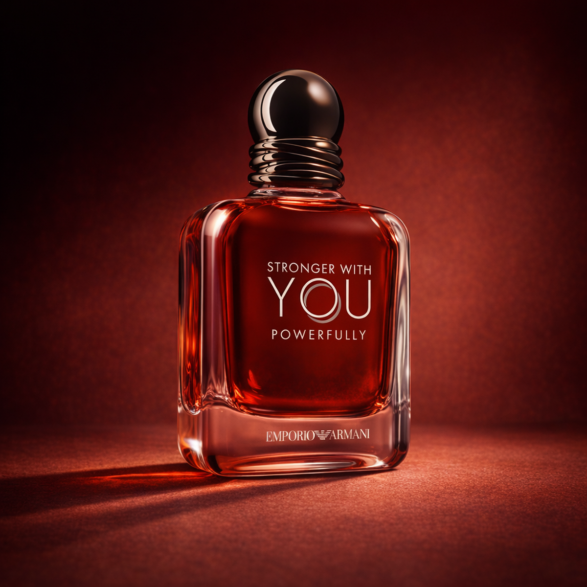 Giorgio Armani Stronger With You Powerfully EDP For Men low three-quarter hero gallery showcase