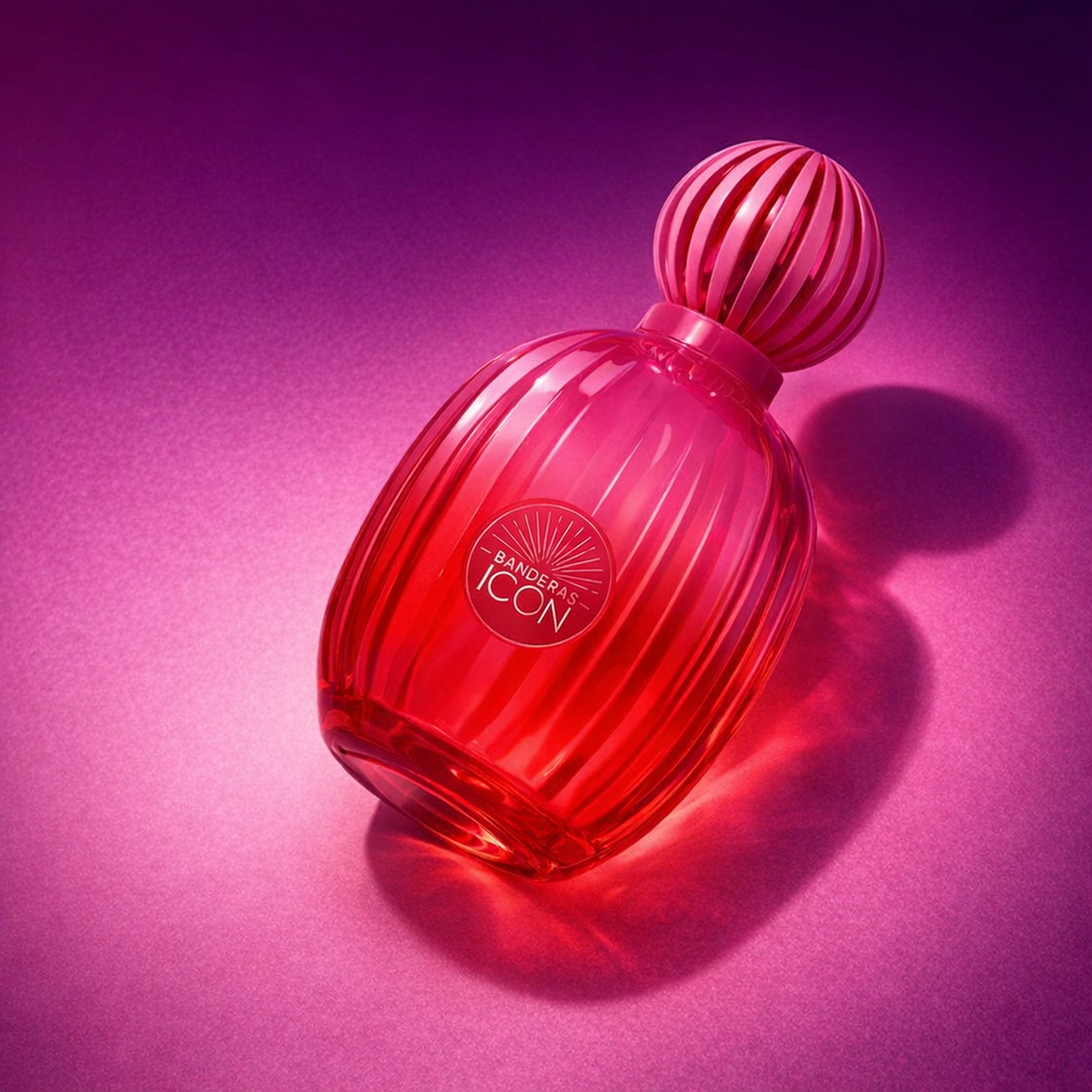 Antonio Banderas The Icon Supreme Intense EDP Intense For Women angled still-life gallery showcase