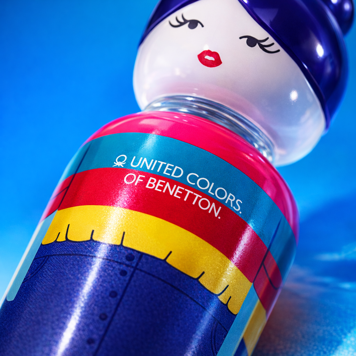 Benetton Sisterland Blue Neroli EDT For Women macro label detail gallery showcase
