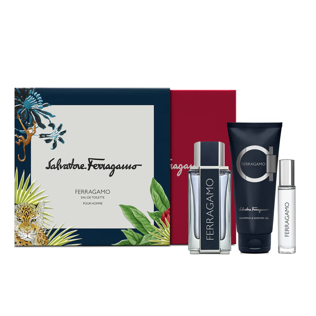 Salvatore Ferragamo Ferragamo EDT For Men Shower Gel Gift Set