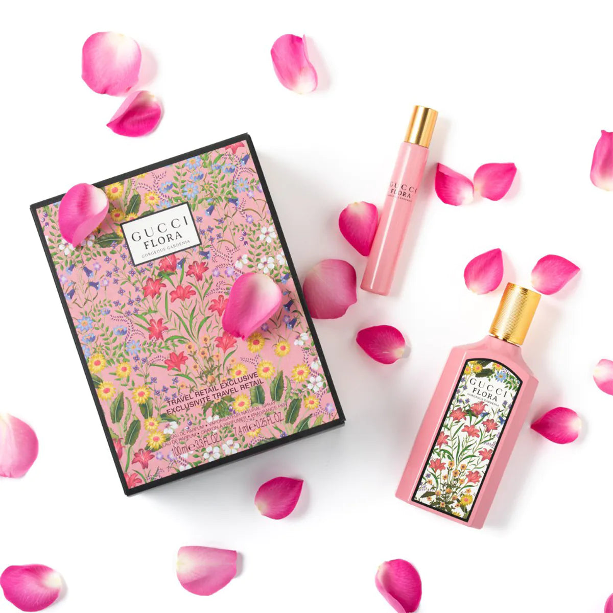 Gucci Flora Gorgeous Gardenia EDP Travel Set