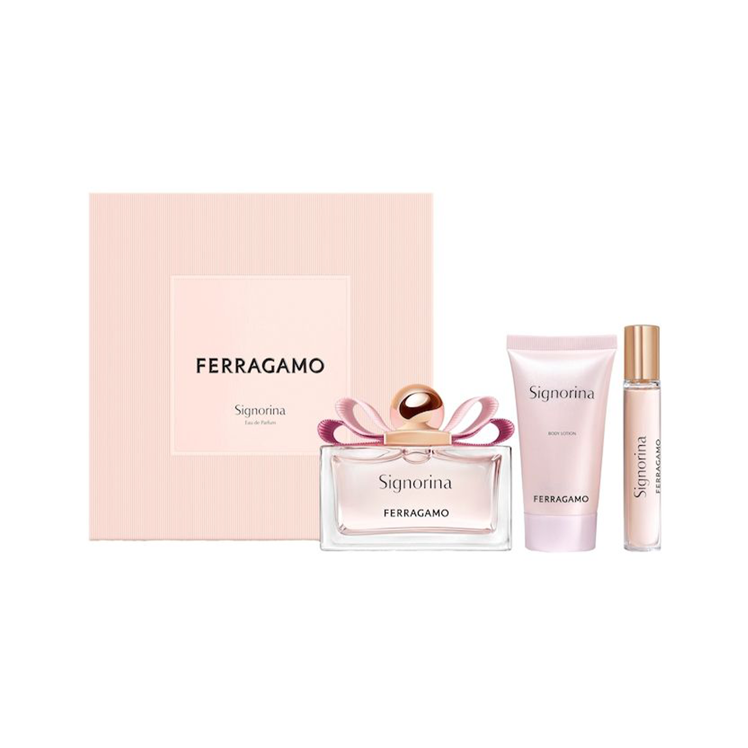 Salvatore Ferragamo Signorina EDP For Women Travel Set